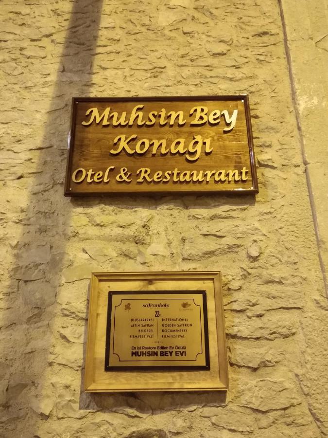 Muhsin Bey Konagi Hotel Safranbolu Buitenkant foto
